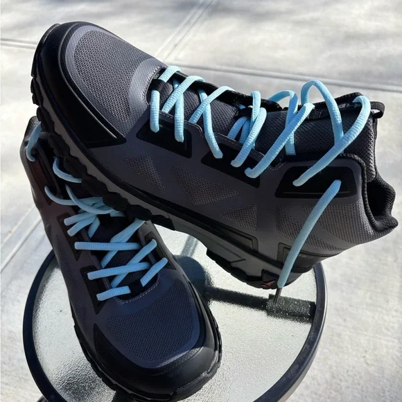 GH Bass Outdoor Boots with Light Blue Accents New With Tags 99.00 - Picture 3 of 14